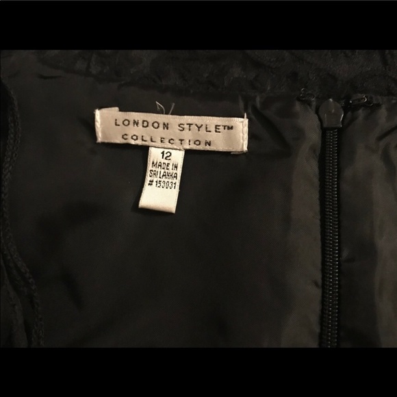 London style - Black dress 👗 - Picture 4 of 4